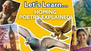 Thumbnail: 🕊️ GCSE English: Homing Poem Explained – Beginner’s Guide | Let’s Learn Series