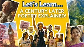 Thumbnail: 📚 GCSE English: A Century Later Poem Explained – Beginner’s Guide | Let’s Learn Series