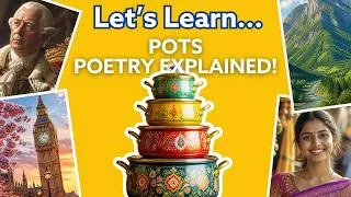 Thumbnail: 🏺 GCSE English: Pots Poem Explained – Beginner’s Guide | Let’s Learn Series