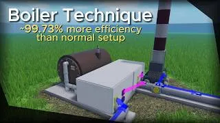 Thumbnail: How to make steam more efficiency | Boiler | Industrialist Roblox