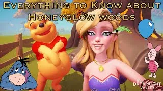 Thumbnail: Unlocking Pooh, Eeyore & Piglet - Honeyglow Woods Complete Guide - DISNEY DREAMLIGHT VALLEY