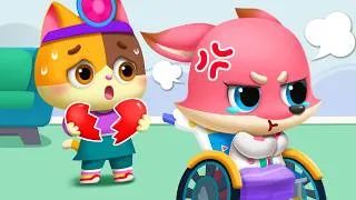 Thumbnail: Sharing with Friends | My Turn My Turn | Nursery Rhymes & Kids Songs | Mimi and Daddy