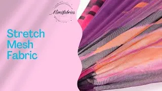 Thumbnail: Stretch Mesh Fabric at Mimifabrics Canada