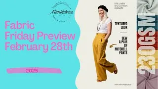 Thumbnail: Fab Friday February 28th Preview with Mimifabrics