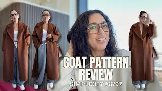Thumbnail: DIY Coat Pattern Review: Simplicity #8797
