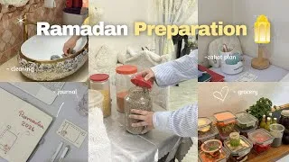 Thumbnail: Ramadan Preparation 2026 🌙 | clean, grocery, meal prep, salah tracker etc | Bangladesh 🇧🇩 