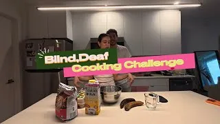 Thumbnail: THE ULTIMATE COUPLE CHALLENGE! 😂❤️ | BLIND, DEAF & COOKING