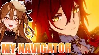 Thumbnail: THAT'S MY NAVIGATOR!! Himeko • Nova Character Trailer REACTION | Honkai: Star Rail