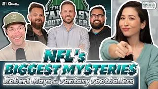 Thumbnail: Solving the NFL’s Biggest Mysteries with Robert Mays and the Fantasy Footballers