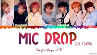 Thumbnail: [Full Length Edition] BTS  - MIC Drop (Steve Aoki Remix) Lyrics [Color Coded Han_Rom_Eng]