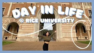 Thumbnail: 📝📚 day in my life | gym, food, midterm | junior @ rice  university | spring 2023 | cs major