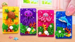 Thumbnail: 🌊 Ocean KITKAT Cake Recipe 🍫 Perfect Miniature Sea Dessert Decorating | Mina Sweet Baking