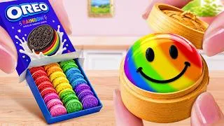 Thumbnail: 💙 Perfect Rainbow OREO Cake 🌈 Best Miniature Jelly Recipes | Mina Sweet Baking