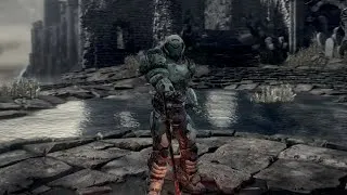 Thumbnail: Doom Slayer Invades Dark Souls World - Doom Slayer Mod For DS3