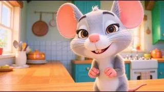 Thumbnail: Squeaky Little Mouse | Cute Mouse Song for Kids 🐭 | Squeak Squeak Sing Along! 🎵