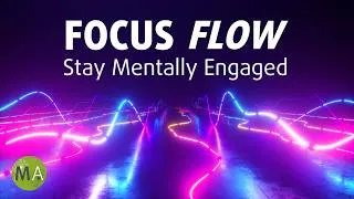 Thumbnail: Stay Mentally Engaged | Focus Flow | Deep House + Isochronic Tones