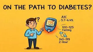 Thumbnail: Prediabetes Symptoms You Shouldn’t Ignore | How to Prevent Type 2 Diabetes.