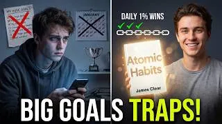 Thumbnail: Stop Setting Goals — Atomic Habits Shows Why Systems Work Better