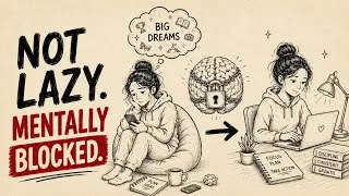Thumbnail: The Hidden Psychology of Lazy But Ambitious People