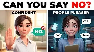 Thumbnail: “ना” क्यों नहीं कह पाते? 4 Simple Ways to Say NO Without Guilt (Stop People-Pleasing)