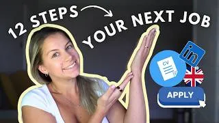 Thumbnail: How to Find a Job in the UK Step by Step (Process That Actually Works)