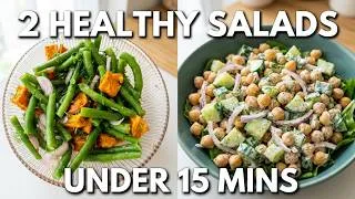 Thumbnail: Quick Healthy Salads under 15 minutes | Easy Weight-Loss friendly recipes