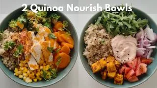 Thumbnail: Quinoa Nourish Bowls 2 Ways | Protein-Packed & Gluten free