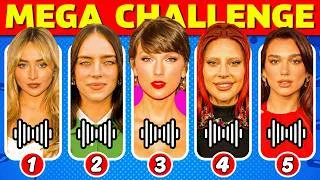 Thumbnail: GUESS WHO'S SINGING & FINISH THE LYRICS 🎤🔥Most Viral TikTok Songs EVER ⭐ MEGA CHALLENGE 📢