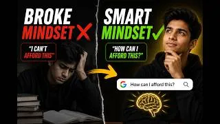 Thumbnail: You’re Not Broke… You’re Thinking Wrong (Fix This FAST)