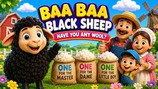 Thumbnail: Baa Baa Black Sheep | Animated Nursery Rhyme for Children 🐑 | Nursery Rhymes & Kids Songs