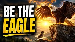 Thumbnail: Be the Eagle, Not the Sparrow | A Powerful Motivational Story About Success.