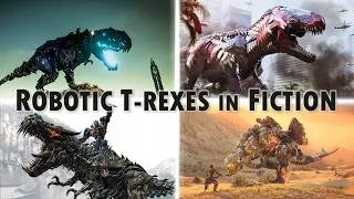 Thumbnail: 9 Iconic Robotic & Mechanical Tyrannosaurs in Fiction