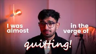 Thumbnail: I was about to QUIT Content Creation, but this happened next || Kickstarting 2026!