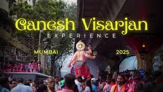 Thumbnail: MUMBAI Ganpati Visarjan 2025 || 4K Cinematic Video || @mindroads