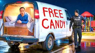 Thumbnail: 24 Hours in a Free Candy Van