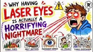 Thumbnail: What Happens If You ACTUALLY Have Laser Eyes? (According Physics)