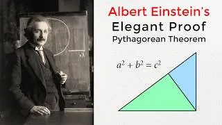 Thumbnail: Albert Einstein's Proof Of The Pythagorean Theorem