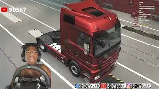 Thumbnail: IShowSpeed first time playing EURO TRUCK SIMULATOR 2