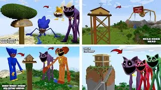 Thumbnail: SURVIVED FROM MULTIPLE MONSTER ARRIVAL In Minecraft - Gameplay - Coffine Meme 