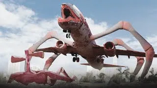 Thumbnail: Siren head vs plane eater in real life [All related Episodes]