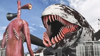 Thumbnail: Siren head vs Plane eater monster's all forms in real life 