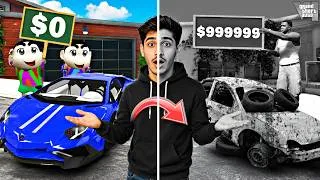 Thumbnail: Franklin And Shinchan Most Expensive Supercar Upgrade Challenge In GTA 5!