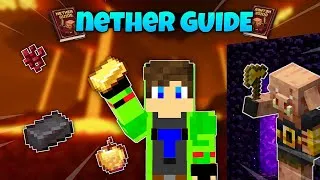 Thumbnail: The ONLY Nether Guide Beginners Need in Minecraft 🔥
