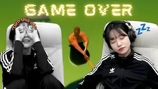 Thumbnail: 5 minutes of jo yuri questioning her life decisions while playing getting over it...