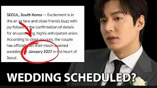Thumbnail: “Is Lee Min-ho’s Wedding Already Scheduled After His movie Assassins?” 