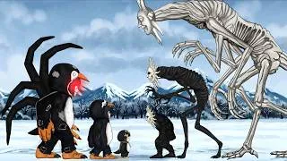 Thumbnail: Gugugaga Penguin vs The Sun Man. Animation Battles 1
