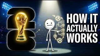 Thumbnail: How the 2026 FIFA World Cup Actually Works (Explained in 1 Minutes)