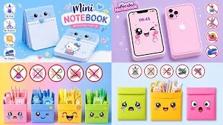 Thumbnail: DIY Easy Paper Notebook | No Glue, No Scissors | Phone Notebook, Desk Organizer & Paper Pouch