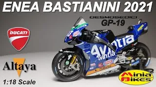 Thumbnail: EP587 | ENEA BASTIANINI (2021) | DUCATI DESMOSEDICI GP19 | ALTAYA | 1:18 SCALE | MOTOGP