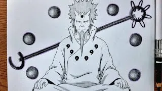 Thumbnail: How To Draw Sage of Six Paths Hagoromo || Naruto Drawing Tutorial